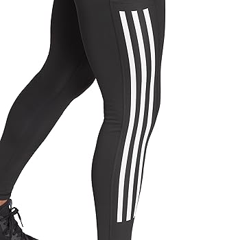 【Adidas コリア】 Optime 3-Stripes Full-Length Leggings adidas Optime 3-Stripes Full-Length Leggings - Black | Free